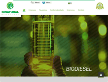 Tablet Screenshot of binatural.ind.br